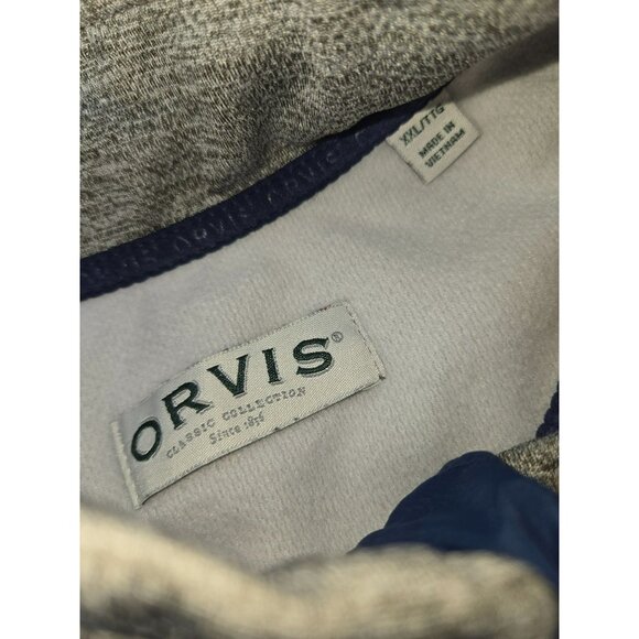 Orvis Mens Gray Full-Zip Colorblock Jacket Size XL - Picture 5 of 9